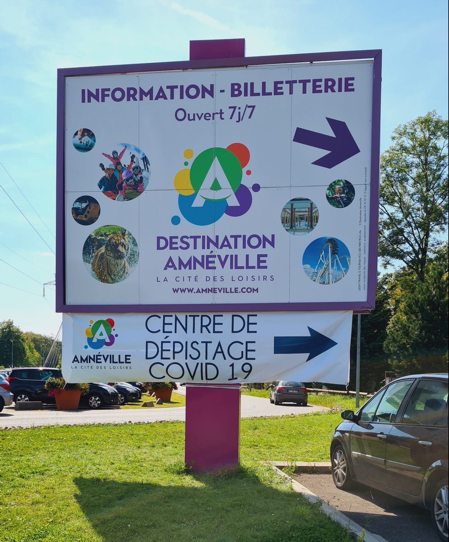 Bwise - réalisation signalétique Amnéville